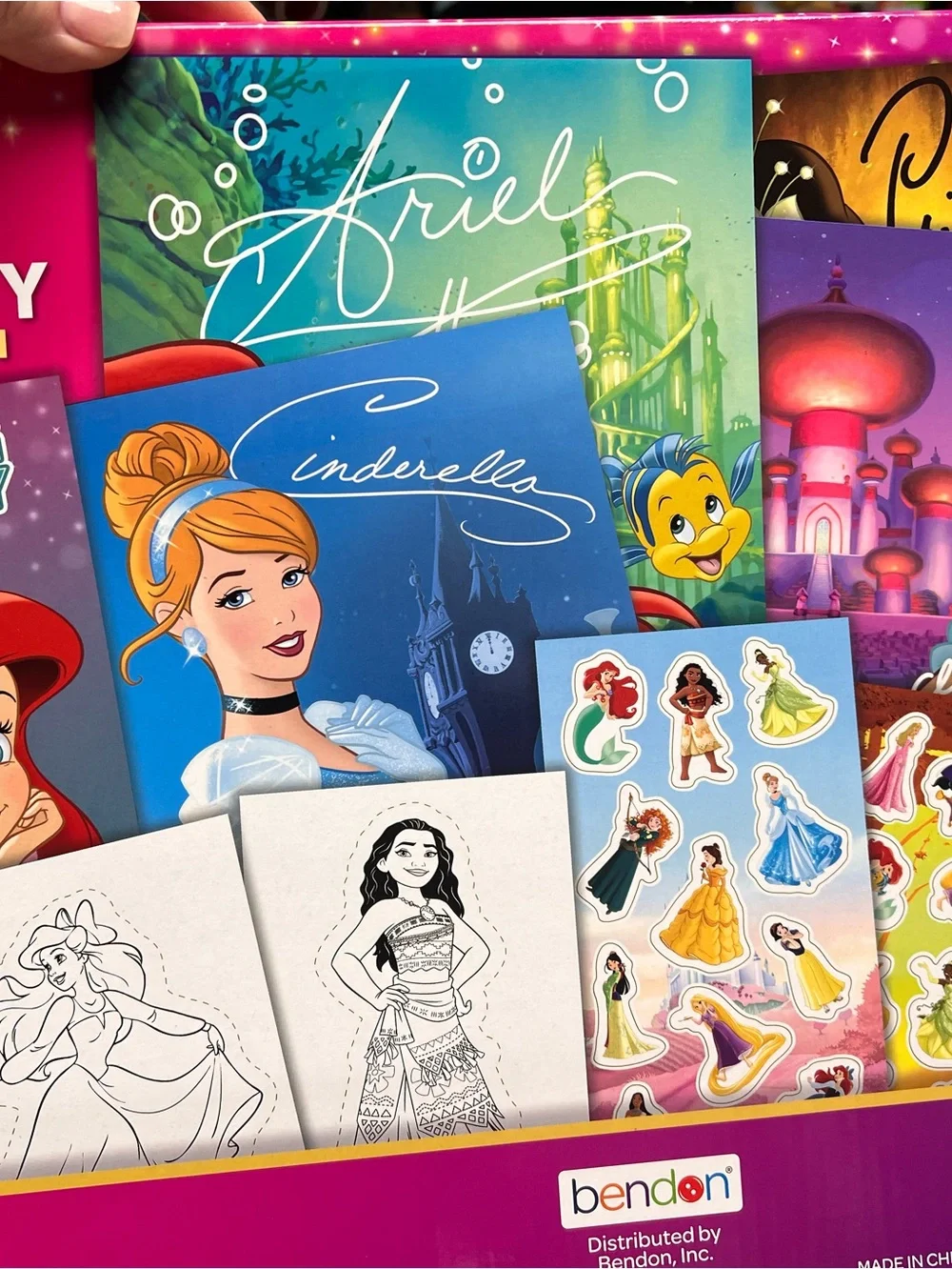 Disney Princess Super Activity Kit - Pink & Purple